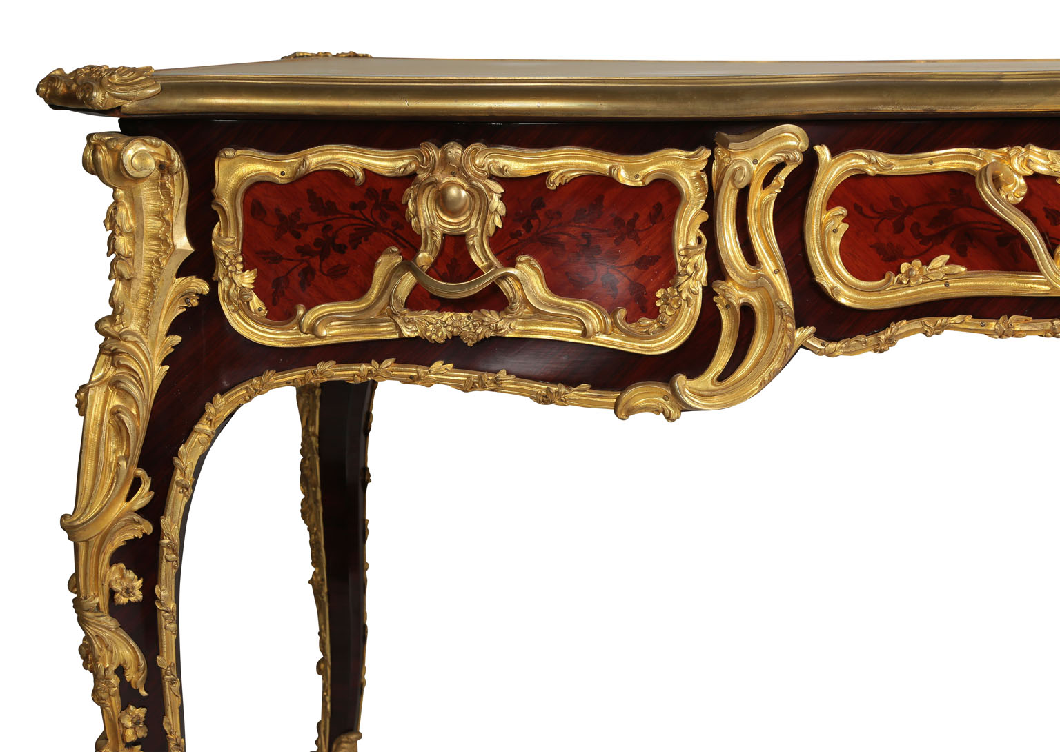 A Very Fine and Palatial French 19th Century Louis XV Style Ormolu ...